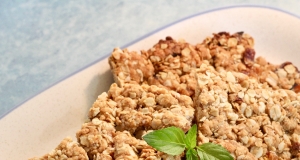 Low-Sugar Peanut Butter Granola Bars