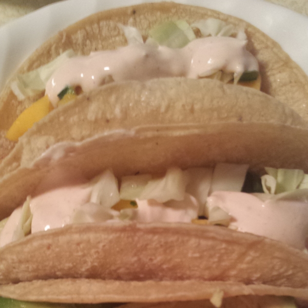 Salmon Tacos with Mango Salsa