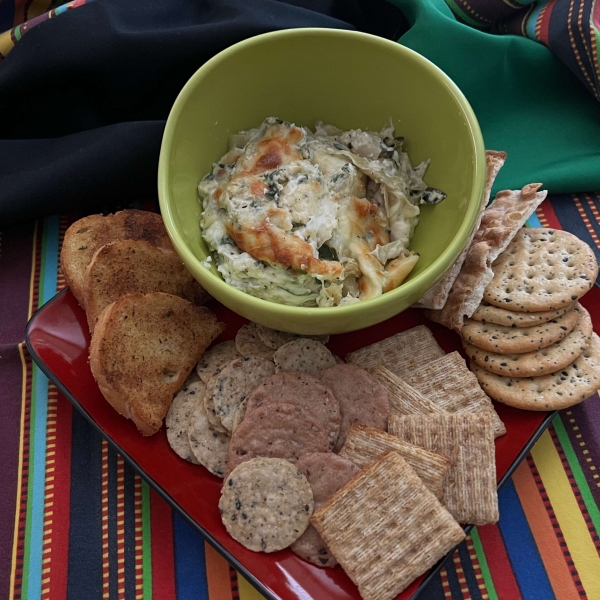 Hot Spinach Artichoke Dip