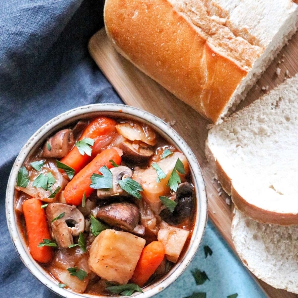 Instant Pot® Vegetarian Irish Stout Stew