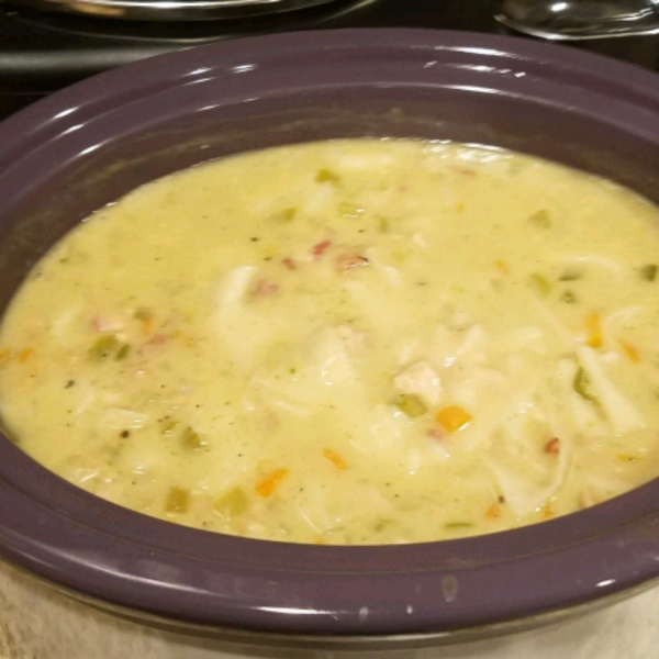 Easy Chicken and Dumplings with Vegetables