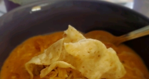 Cheesy Tortilla Soup