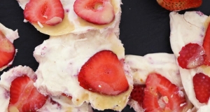 PB&J Frozen Greek Yogurt Bark