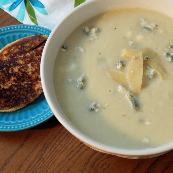 Artichoke and Blue Cheese Bisque