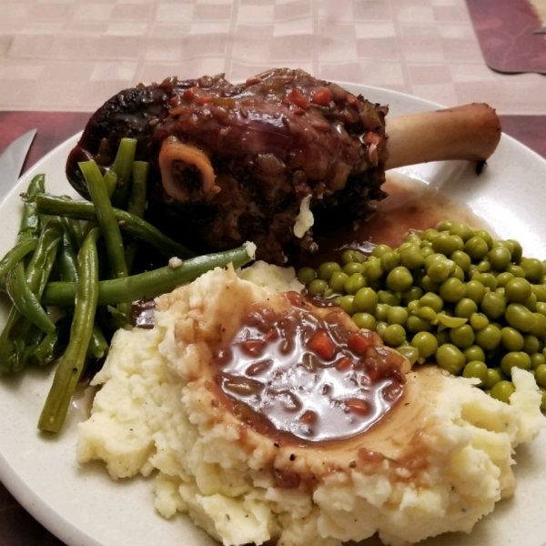 Jinx-Proof Braised Lamb Shanks
