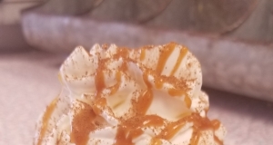 Pumpkin Bread Pudding with Caramel Rum Sauce