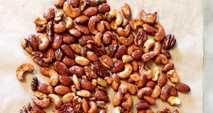 Sweet, Salty, Spicy Party Nuts