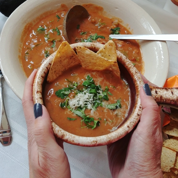 Fiesta Refried Bean Soup