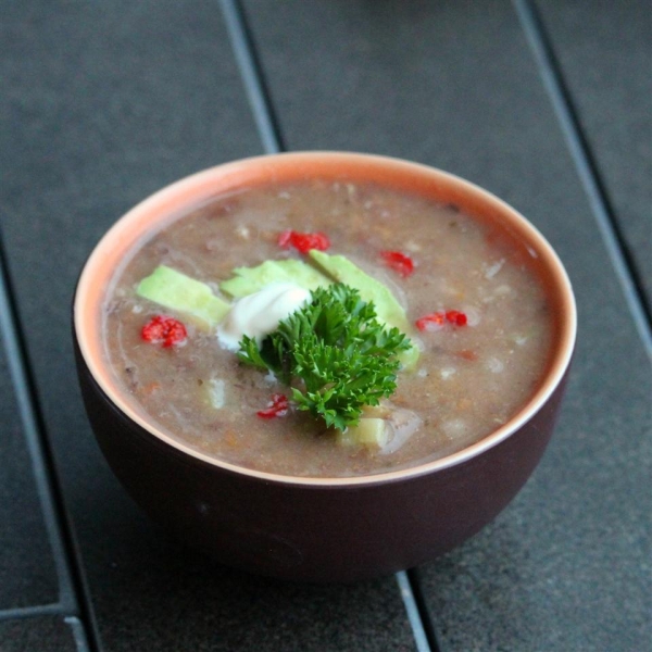 Fiesta Refried Bean Soup