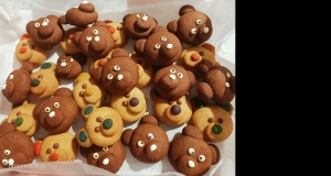 Brown Butter-Maple Shortbread Bear Cookies