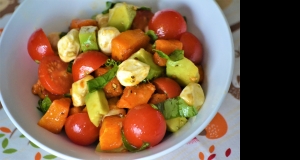 Butternut Squash Caprese Salad