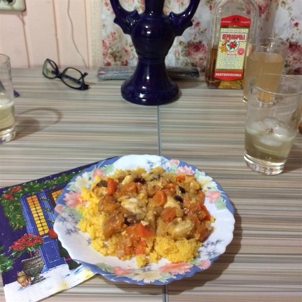 Chicken Tagine with Couscous