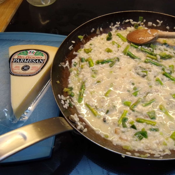 Lemon Asparagus Risotto