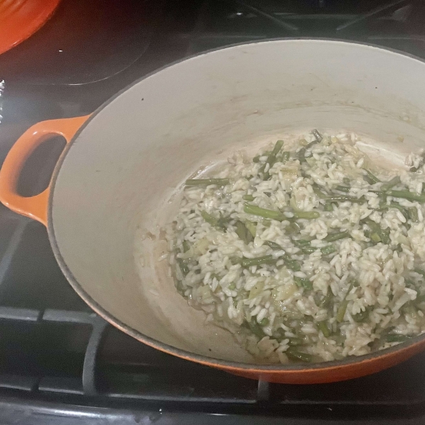 Lemon Asparagus Risotto