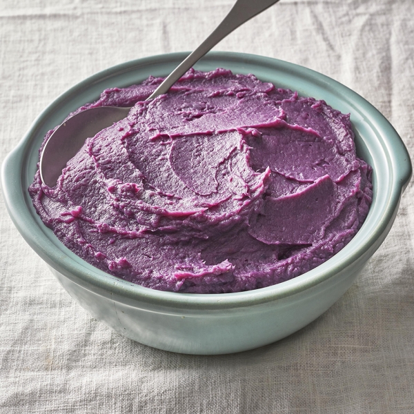 Mashed Purple Sweet Potatoes