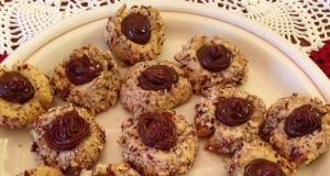 Chocolate-Hazelnut Thumbprints