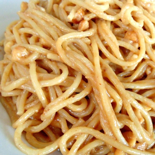 Spicy Asian Peanut Pasta