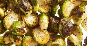 Duck Fat-Roasted Brussels Sprouts