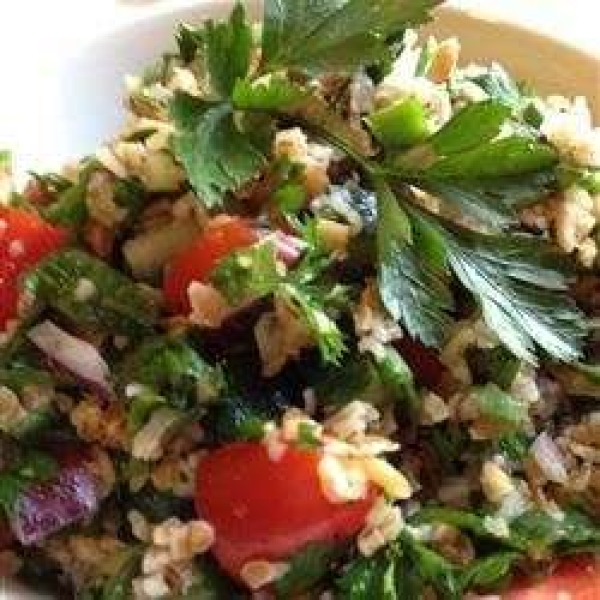 Veggie Bulgur Salad (Kisir)