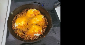 One Skillet Corned Beef Hash Breakfast