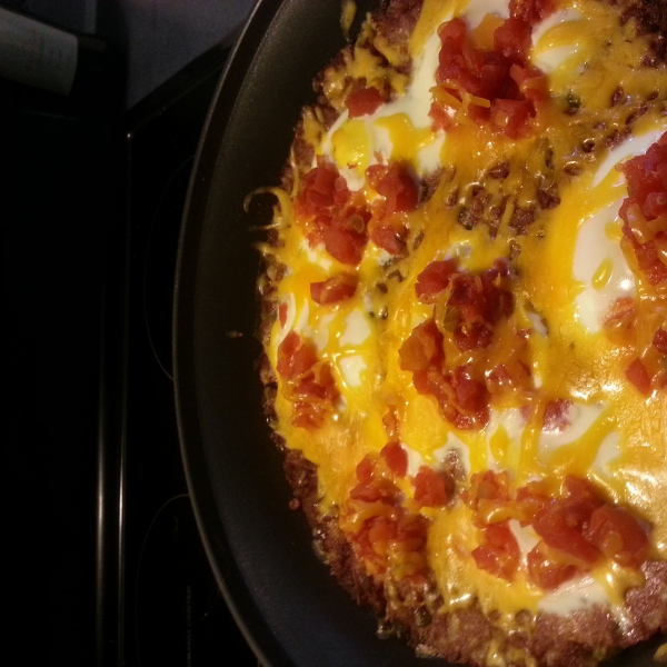 One Skillet Corned Beef Hash Breakfast