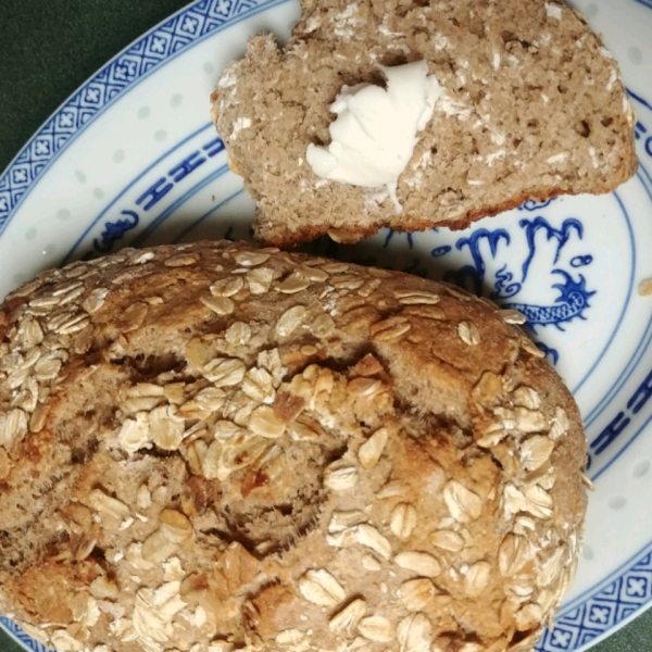 Oatmeal Whole Wheat Quick Bread