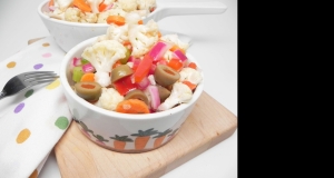 Spicy Marinated Cauliflower Salad