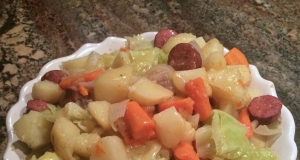 Cabbage-Sausage Stew