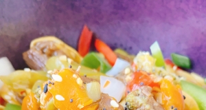 Hawaiian Beef Teriyaki Stir-Fry Bowl
