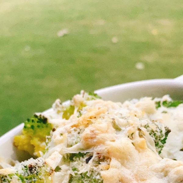 Romanesco with Crispy Panko