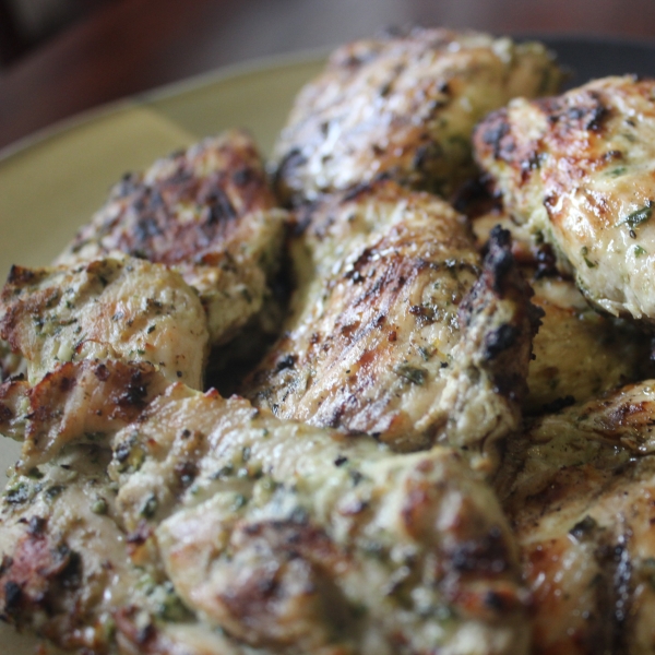 Lemon Basil Grilled Chicken