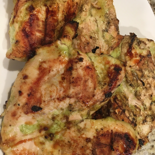 Lemon Basil Grilled Chicken