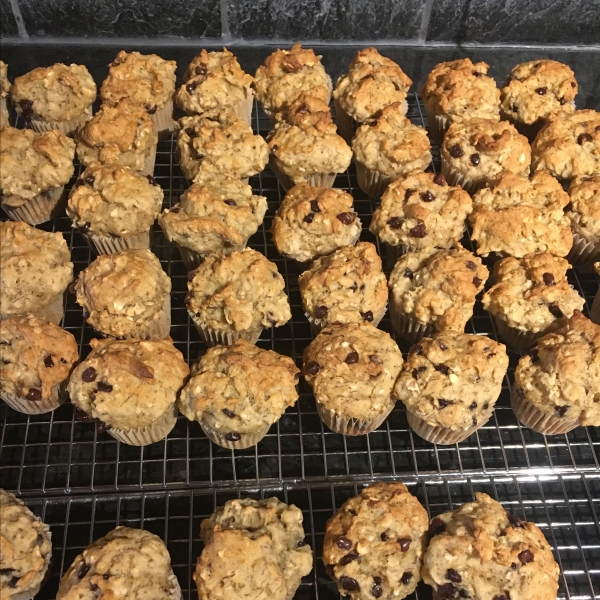 Gluten-Free Banana Oatmeal Muffins