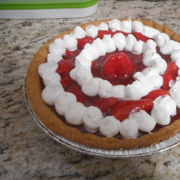 Fresh Strawberry Pie with Jell-O