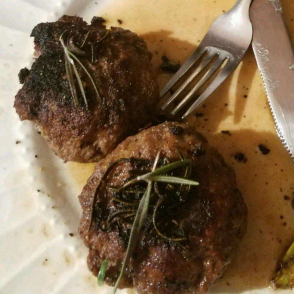 Lamb Shank Braised in White Wine with Rosemary