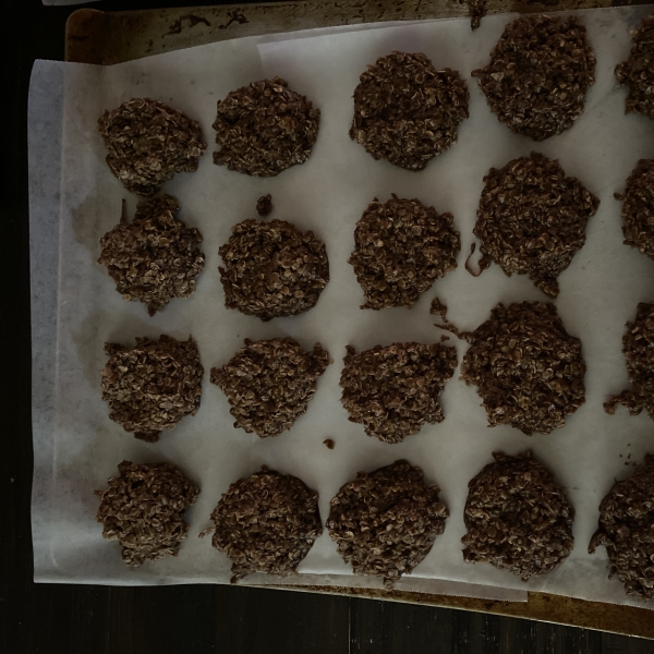 No Bake Chocolate Cookies II