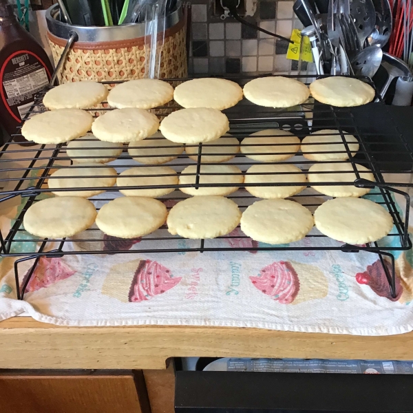 Lemon Shortbread Cookies