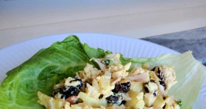 Curried Chicken Lettuce Wraps