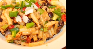 Southwestern Macaroni and Cheese with Ground Turkey