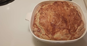 Beef, Mushroom, and Guinness Pie