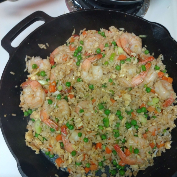 Easy Homemade Shrimp Fried Rice