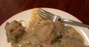 Healthier Swedish Meatballs