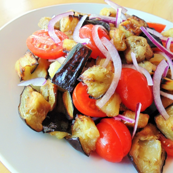 Eggplant-Tomato Salad