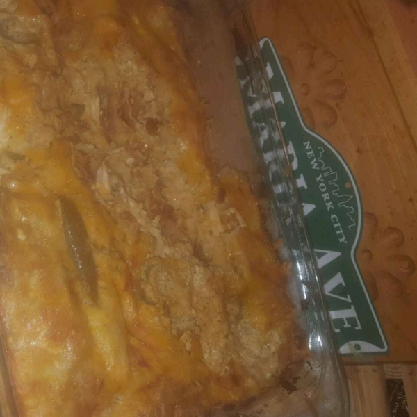 Turkey Cream Cheese Enchiladas