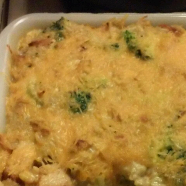 Cheesy Broccoli Rice Casserole
