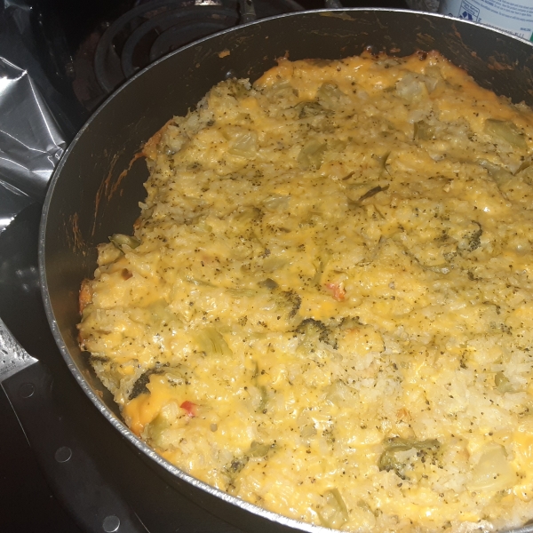 Cheesy Broccoli Rice Casserole