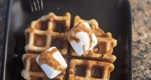 Cinnamon Roll Waffles