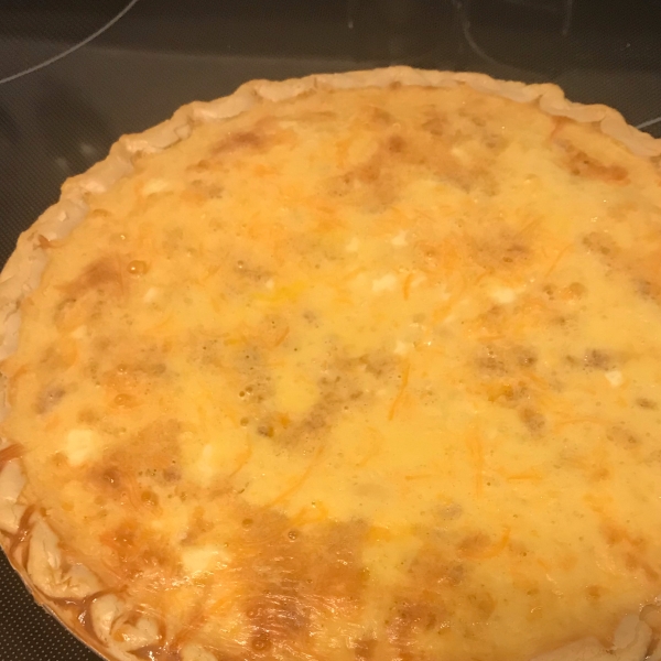 Cheddar Quiche