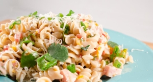 Fresh Summertime Bow-Tie Ham Salad