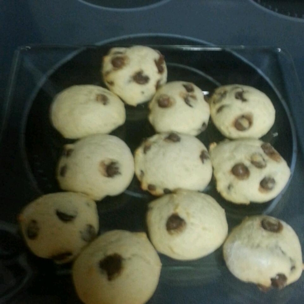 Angel Chocolate Chip Cookies